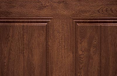 Wood-Look Garage Door with WiFi Opener