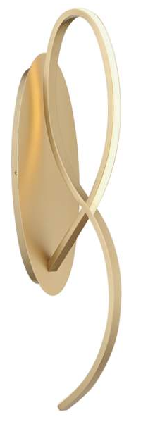 George Kovacs · Astor 23½" Soft Gold LED Wall Sconce