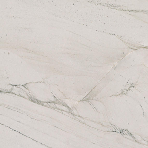 Quartzite Countertops & Waterfall Island