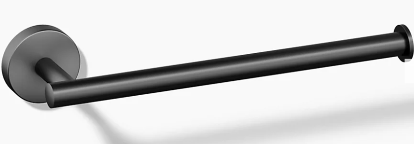 Kohler · Elate 9" Towel Arm, Matte Black