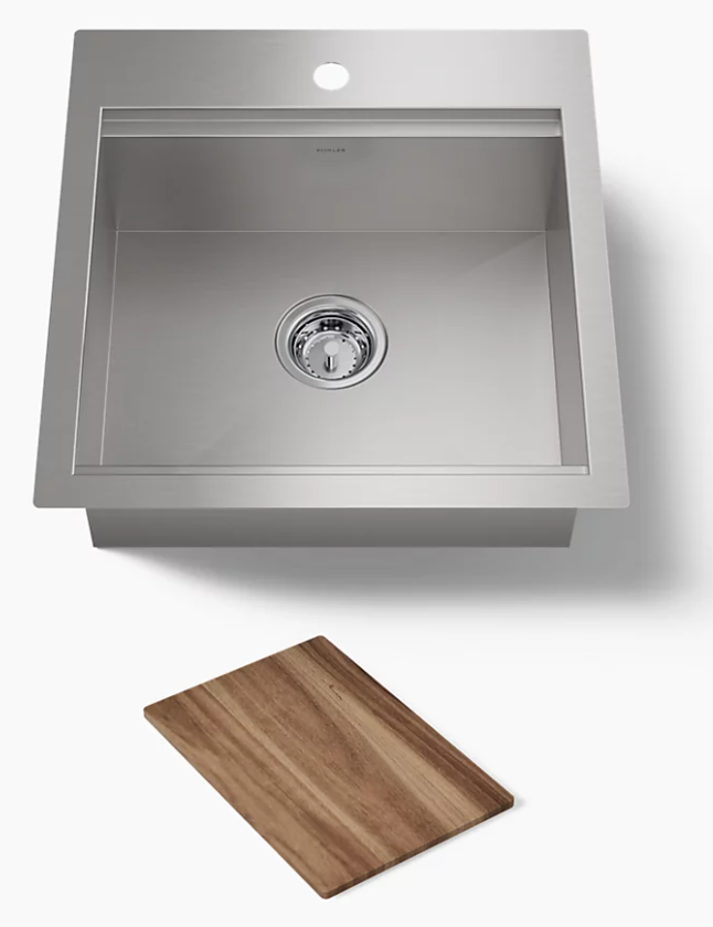 Kohler · 20½" Lyric Workstation Bar Sink