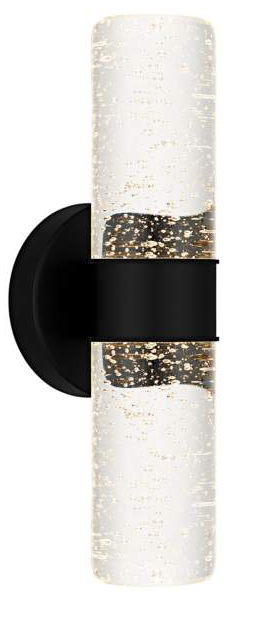 Quoizel · Kaia 14" Matte Black LED Outdoor Wall Light