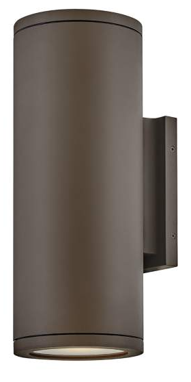 Silo 16" Architectural Bronze LED Outdoor Wall Light