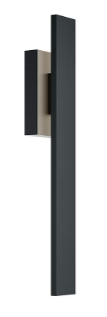 Tru 48" Black LED Outdoor Wall Light