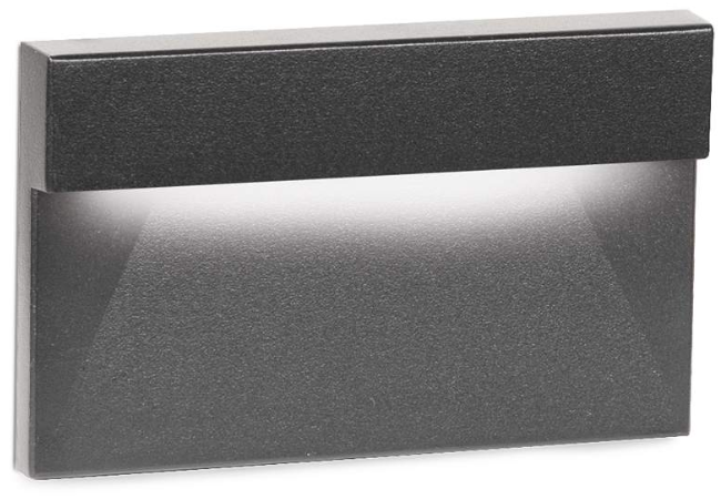 WAC · 5" Black Geometric LED Step Light